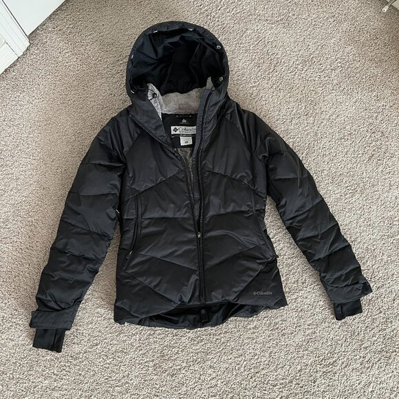 Columbia Women's Lay D Down Omni Heat Ski Jacket, Medium, Black - Picture 1 of 11